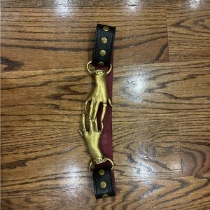 Kim White Hand Belt size XS